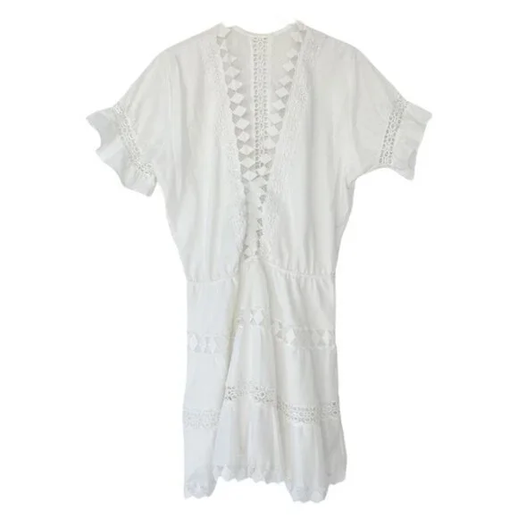 ora embroidered mini dress Peixoto Women's Ora Dress